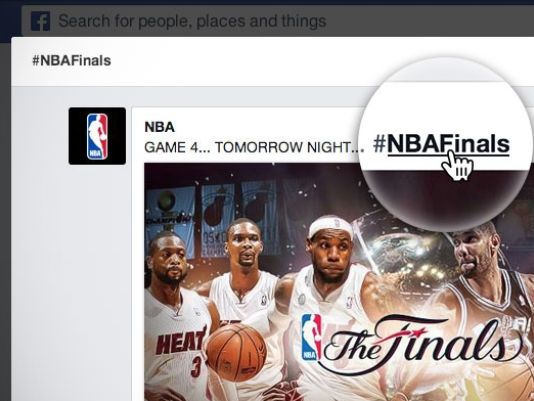 Facebook-Hashtag-Example